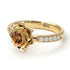 A lady's Rose Brown Diamond Ring- Elena no. 1101