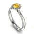Solitaire Minimalist Citrine Ring - Eden No. 603