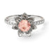 Lotus Flower Morganite ring - Lotus no. 903