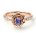 A lady's Rose Tanzanite Ring- Elena no. 202
