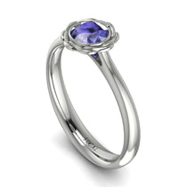 Solitaire Minimalist Tanzanite Ring - Eden No. 203 image 1