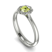 Solitaire Minimalist Peridot Ring - Eden No. 703 image 1