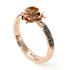 A lady's Rose Brown Diamond Ring- Elena no. 1105