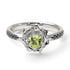 A lady's Rose Peridot Ring- Elena no. 706