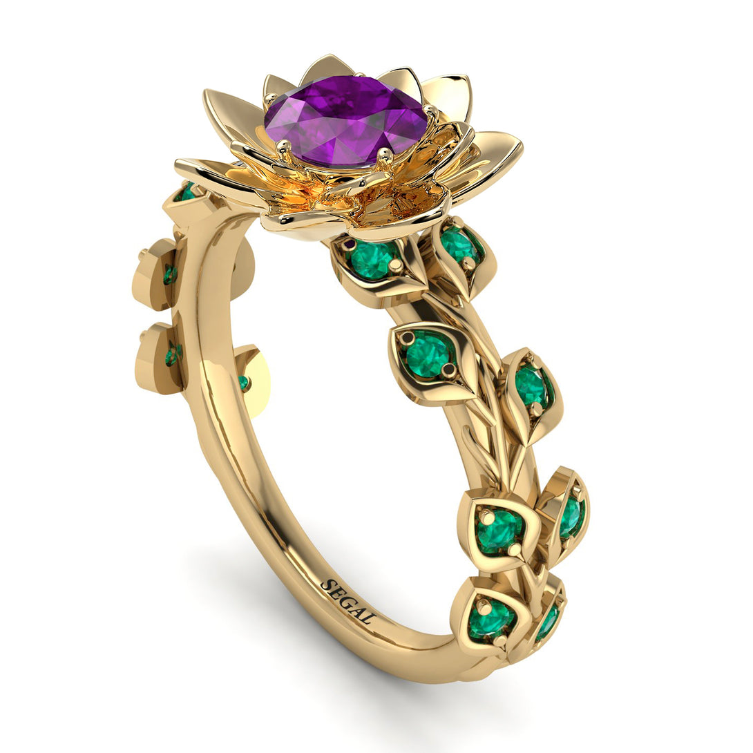 Lotus Flower And Leaves - Anna no. 301