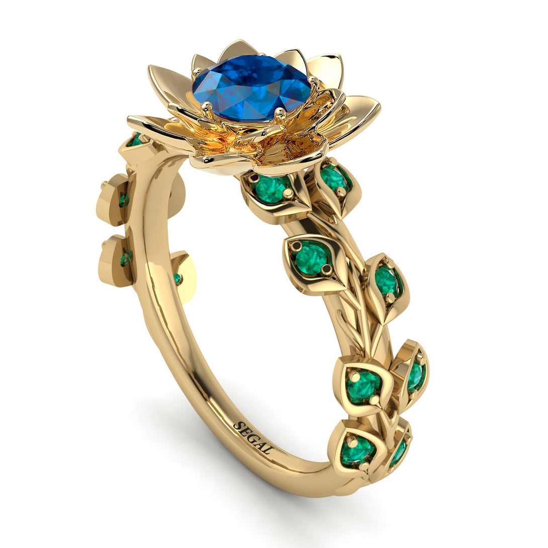 Lotus Flower And Leaves - Anna no. 501