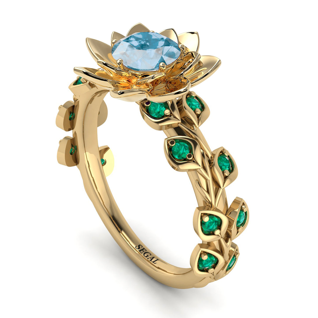 Lotus Flower And Leaves - Anna no. 401