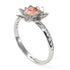 Lotus Flower Morganite ring - Lotus no. 903