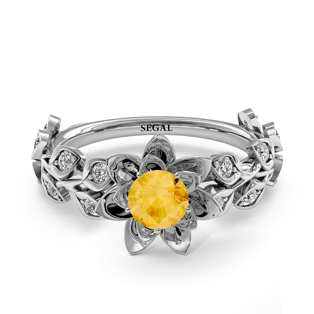 Lotus Flower And Leaves - Anna no. 606