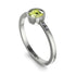 Bezel Minimalist Peridot Ring - Kinsley No. 703