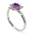 Lotus Flower Amethyst ring - Lotus no. 303