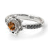 A lady's Rose Brown Diamond Ring- Elena no. 1106