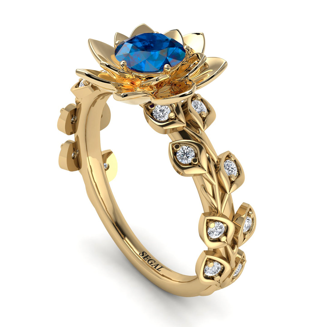 Lotus Flower And Leaves - Anna no. 504