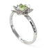 Lotus Flower Peridot ring - Lotus no. 703
