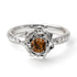 A lady's Rose Brown Diamond Ring- Elena no. 1103