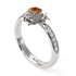 A lady's Rose Brown Diamond Ring- Elena no. 1103