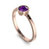 Bezel Minimalist Amethyst Ring - Kinsley No. 305 image 2