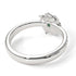 A lady's Rose Emerald Engagement Ring - Elena no. 18