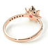 Lotus Flower Pink Moissanite ring - Lotus no. 805