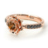 A lady's Rose Brown Diamond Ring- Elena no. 1105