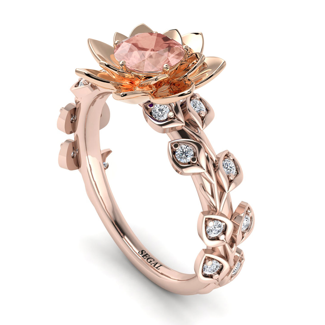 Lotus Flower And Leaves - Anna no. 905