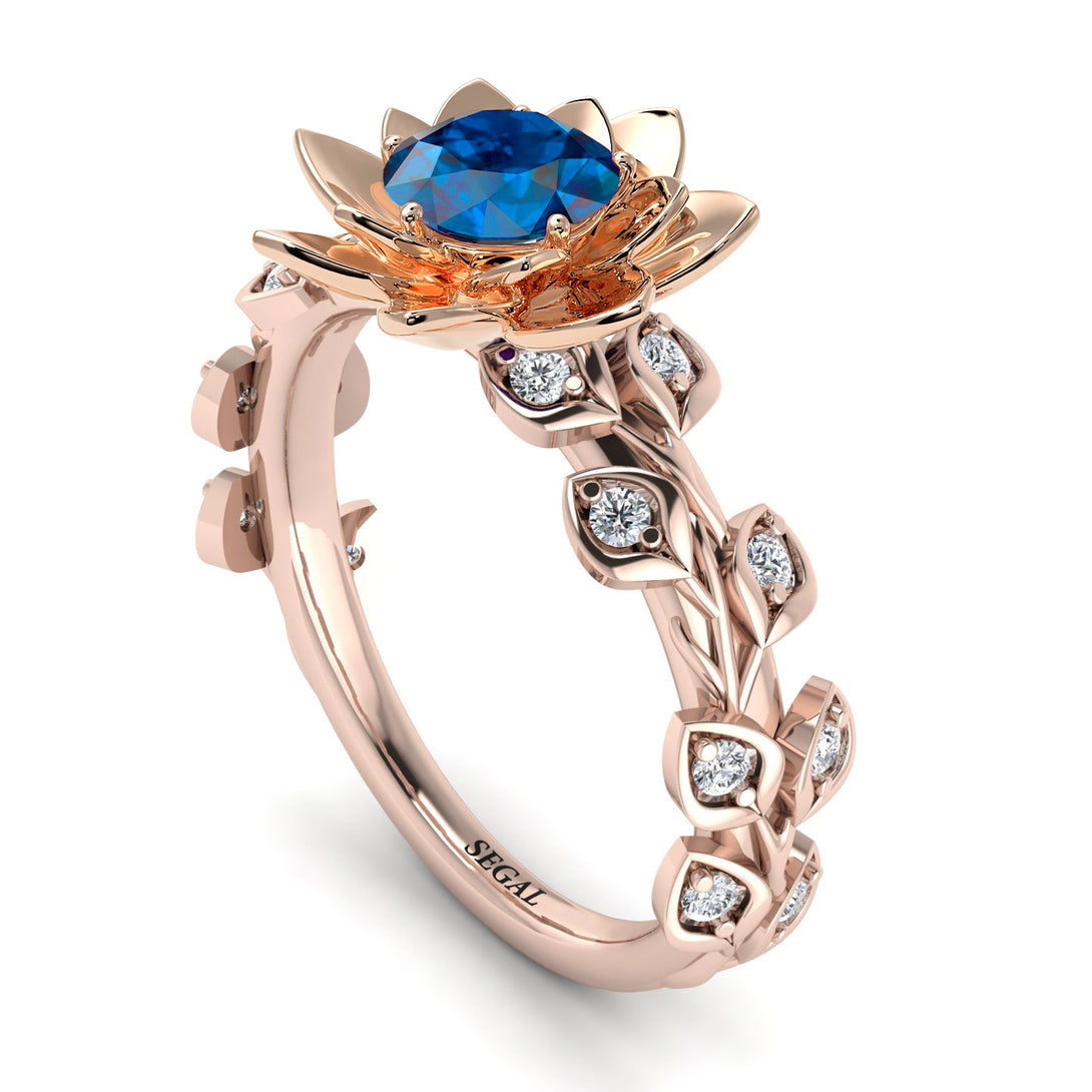 Lotus Flower And Leaves - Anna no. 505