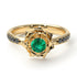 A lady's Rose Emerald Ring - Elena no. 19