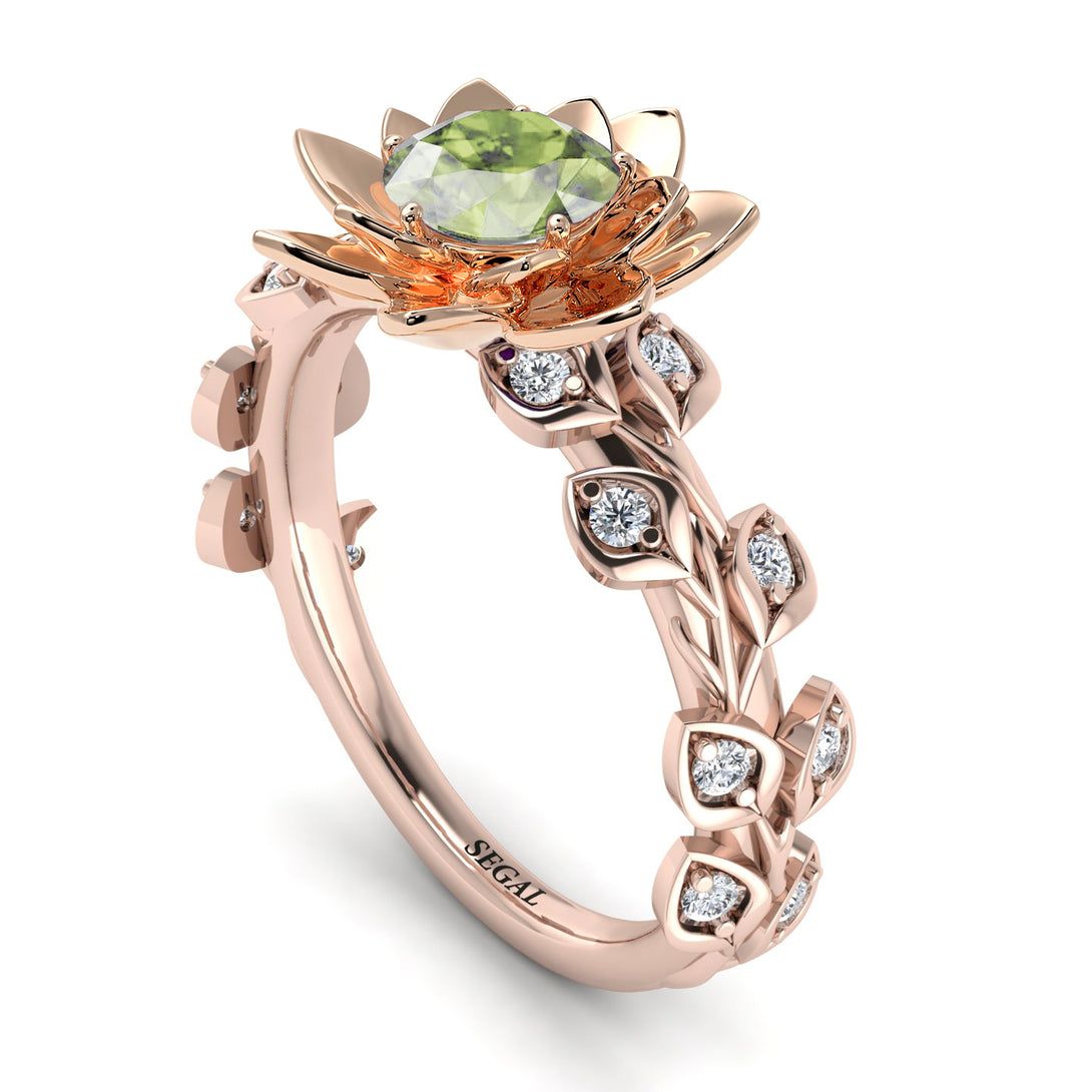 Lotus Flower And Leaves - Anna no. 705