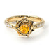 A lady's Rose Yellow Diamond Ring- Elena no. 1001
