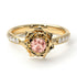 A lady's Rose Morganite Ring- Elena no. 901