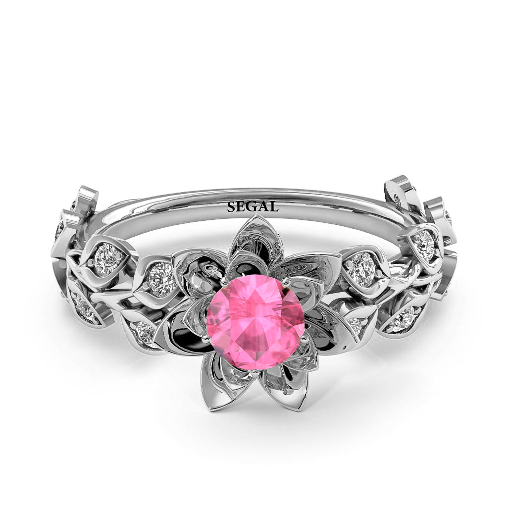 Lotus Flower And Leaves - Anna no. 806