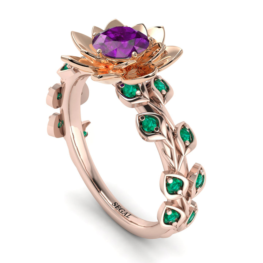 Lotus Flower And Leaves - Anna no. 302