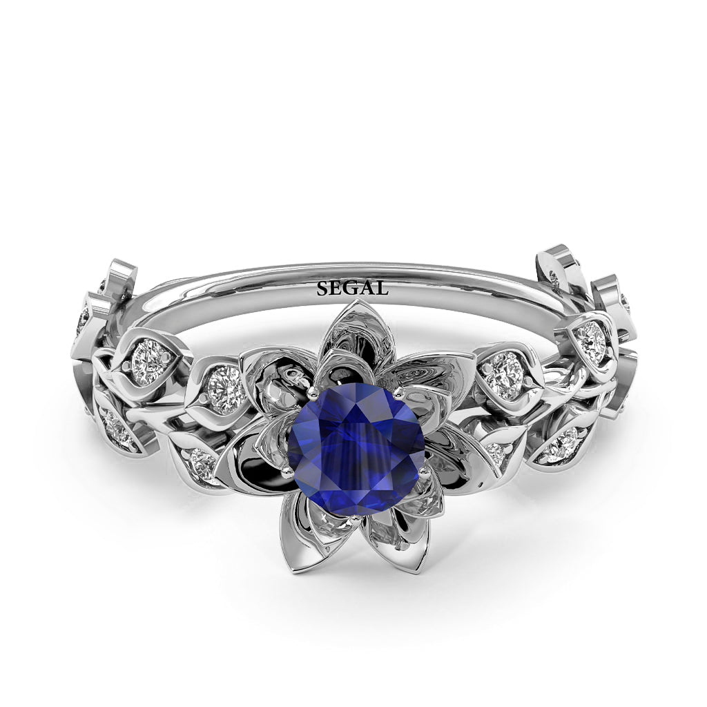 Lotus Flower And Leaves - Anna no. 24