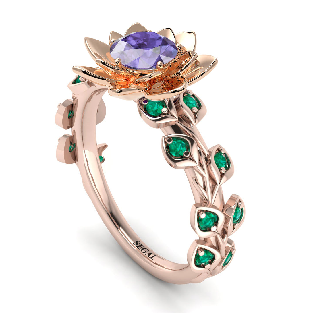 Lotus Flower And Leaves - Anna no. 202