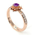 A lady's Rose Amethyst Ring- Elena no. 302