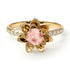 Lotus Flower Morganite ring - Lotus no. 901