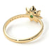 Lotus Flower Emerald ring - Lotus no. 19