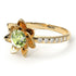 Lotus Flower Peridot ring - Lotus no. 701