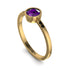 Bezel Minimalist Amethyst Ring - Kinsley No. 304 image 2