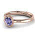 Solitaire Minimalist Tanzanite Ring - Eden No. 202 image 3