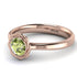 Solitaire Minimalist Peridot Ring - Eden No. 702 image 3
