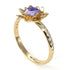 Lotus Flower Tanzanite ring - Lotus no. 201