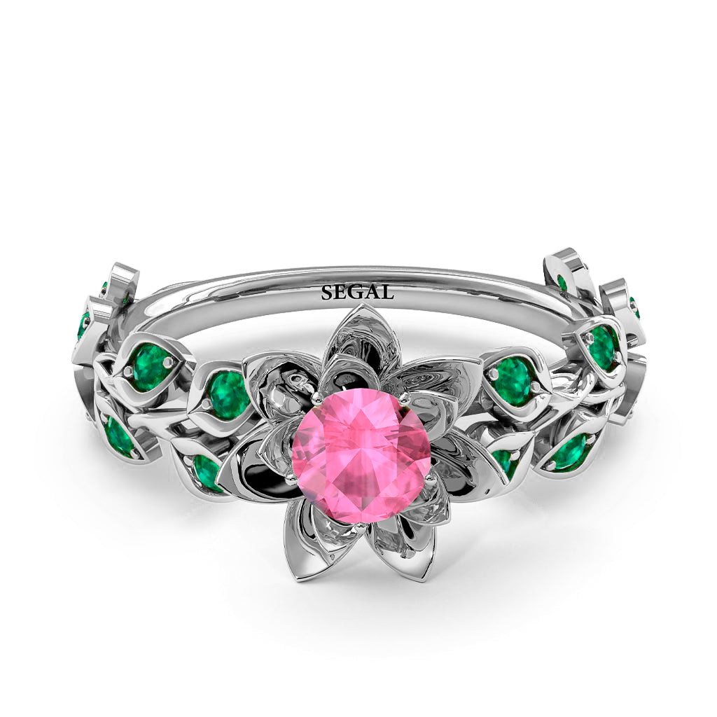 Lotus Flower And Leaves - Anna no. 803