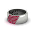 Ruby Wide Men's Wedding Band - Ash No. 12