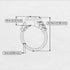Unique Geometric Radiant Ruby Engagement Ring - Wilma No. 11