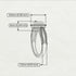 Heart's Black Diamond Embrace Engagement Ring - Alison No. 39