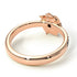 A lady's Rose Black Diamond Ring - Elena no. 14