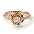 A lady's Rose Gold Diamond Ring - Elena no. 2