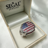 American Flag Men Signet Ring - Carl No. 6 image 4