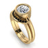 Bezel Diamond Bridal Set - Emerson No. 31 image 3